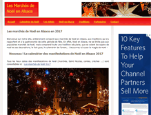 Tablet Screenshot of marche-de-noel-alsace.com